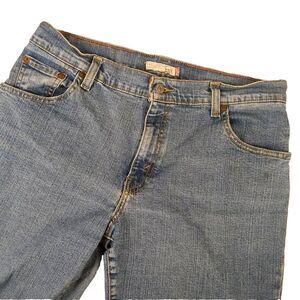 Levis Misses 12 S Relaxed Boot Cut Stretch Medium Wash Mom Jeans